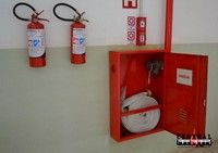 Instalação de hidrantes contra incêndio